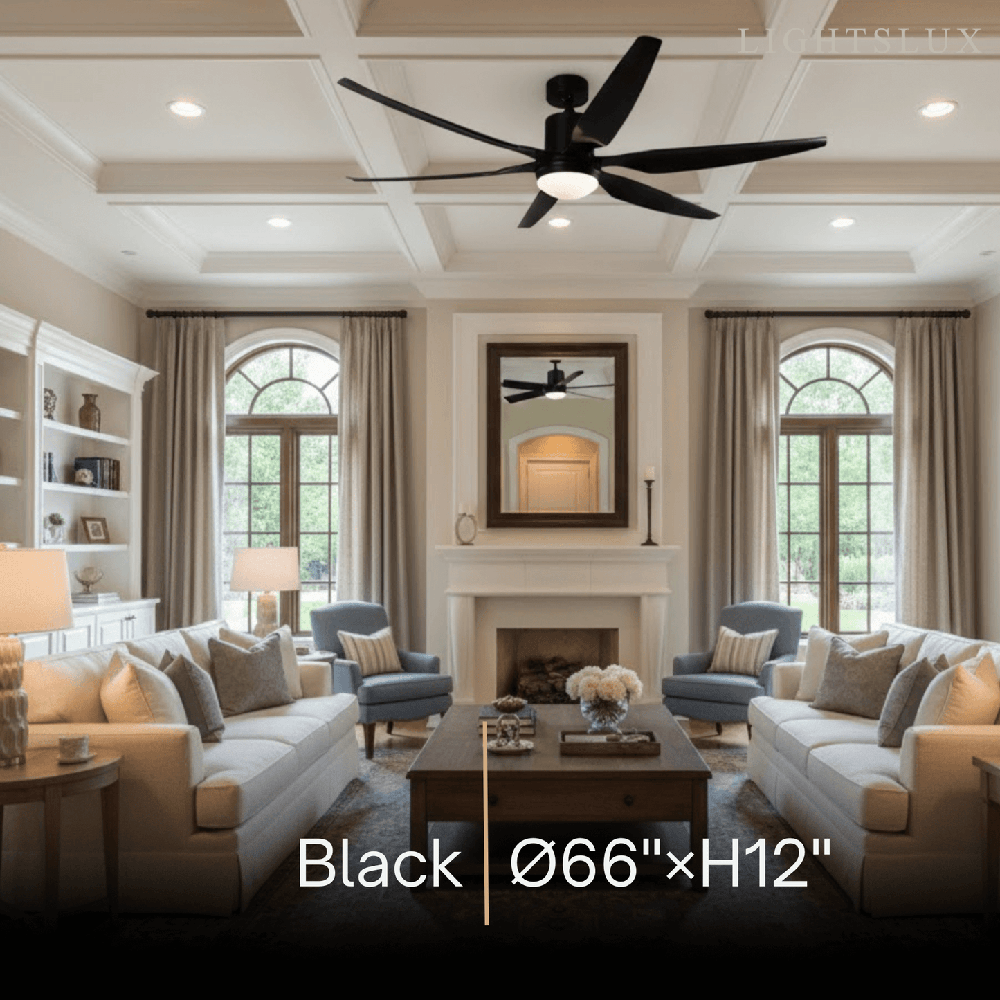 Morandia Modern Ceiling Fan Light 