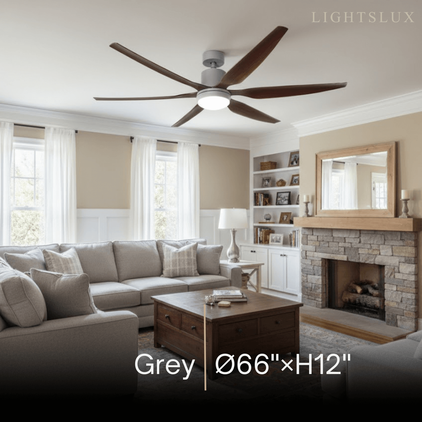 Morandia Modern Ceiling Fan Light 