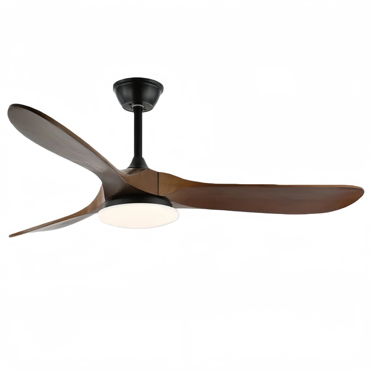 Zenno Modern Wood Ceiling Fan Light – 42” 52” Adjustable Airflow & Light Dining Room