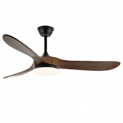 Zenno Modern Wood Ceiling Fan Light – 42” 52” Adjustable Airflow & Light Dining Room