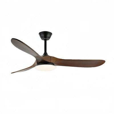 Zenno Modern Wood Ceiling Fan Light