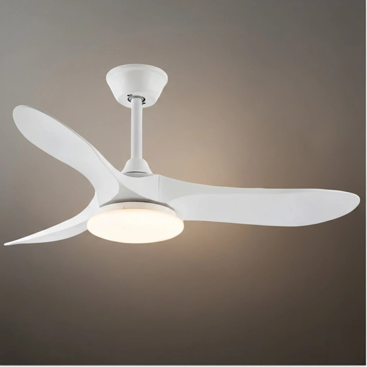 Zenno Modern Wood Ceiling Fan Light – 42” 52” Adjustable Airflow & Light Dining Room