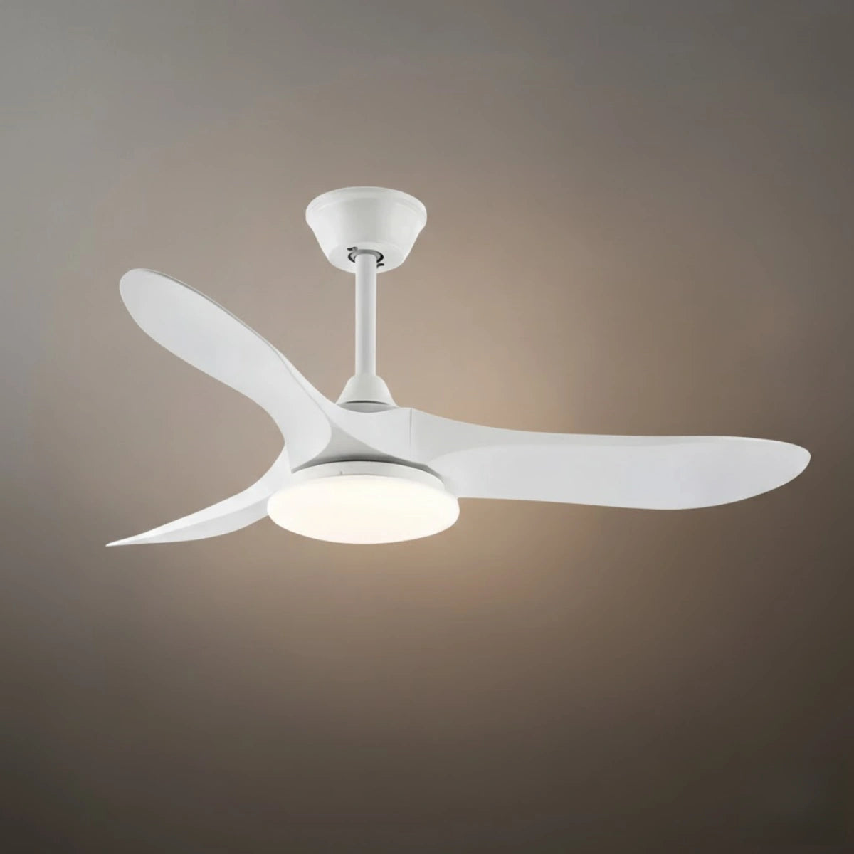 Zenno Modern Wood Ceiling Fan Light – 42” 52” Adjustable Airflow & Light Dining Room