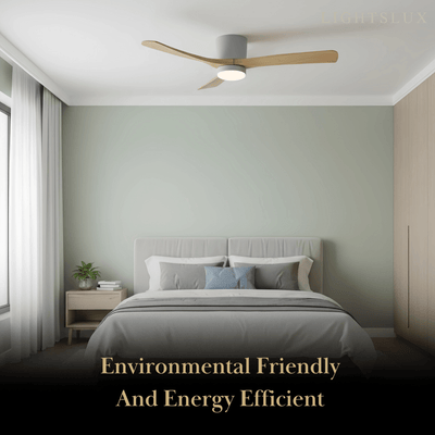 Lunara Nordic Ceiling Fan Light