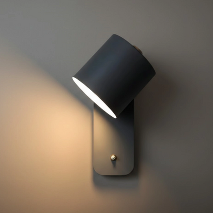 Modern Wall Lamp – Rotatable Cylinder Macaron Color Palette for Bedroom Living Room