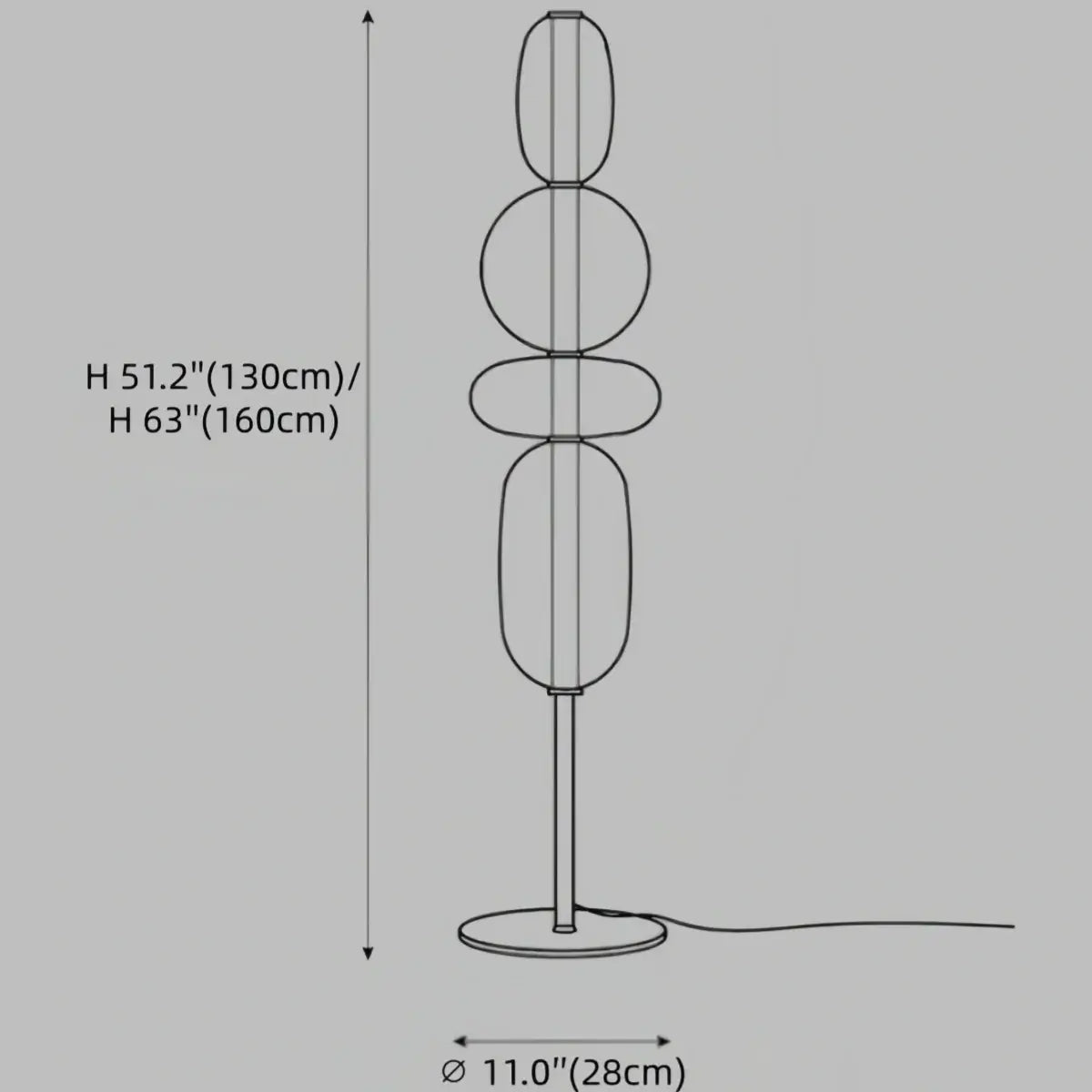 Prisma Modern Floor Lamp – Hand-Blown Crystal Interactive Design