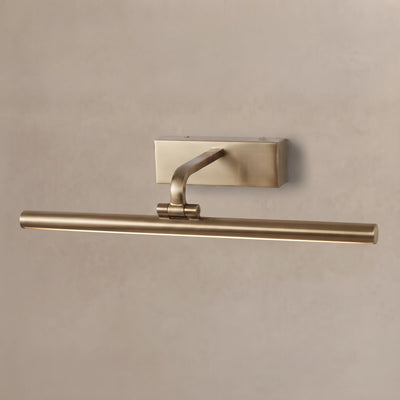 Arcato Modern Adjustable Wall Lamp — Polished Brass Integrated LED for Artwork Mirro