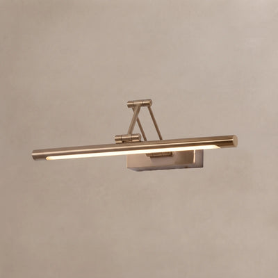 Arcato Modern Adjustable Wall Lamp — Polished Brass Integrated LED