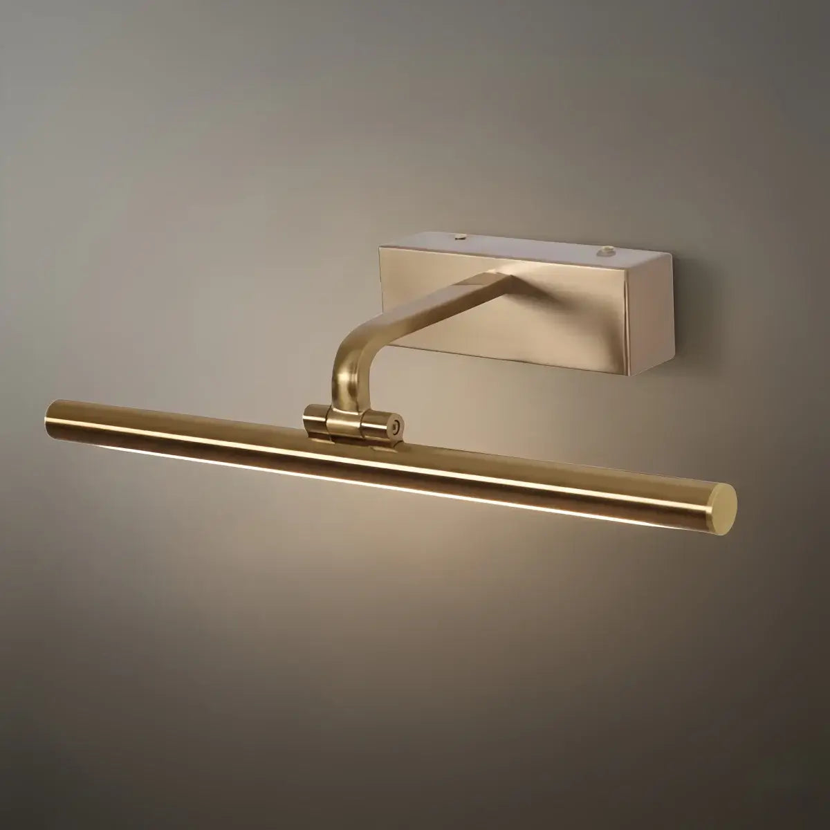 Arcato Modern Adjustable Wall Lamp — Polished Brass Integrated LED