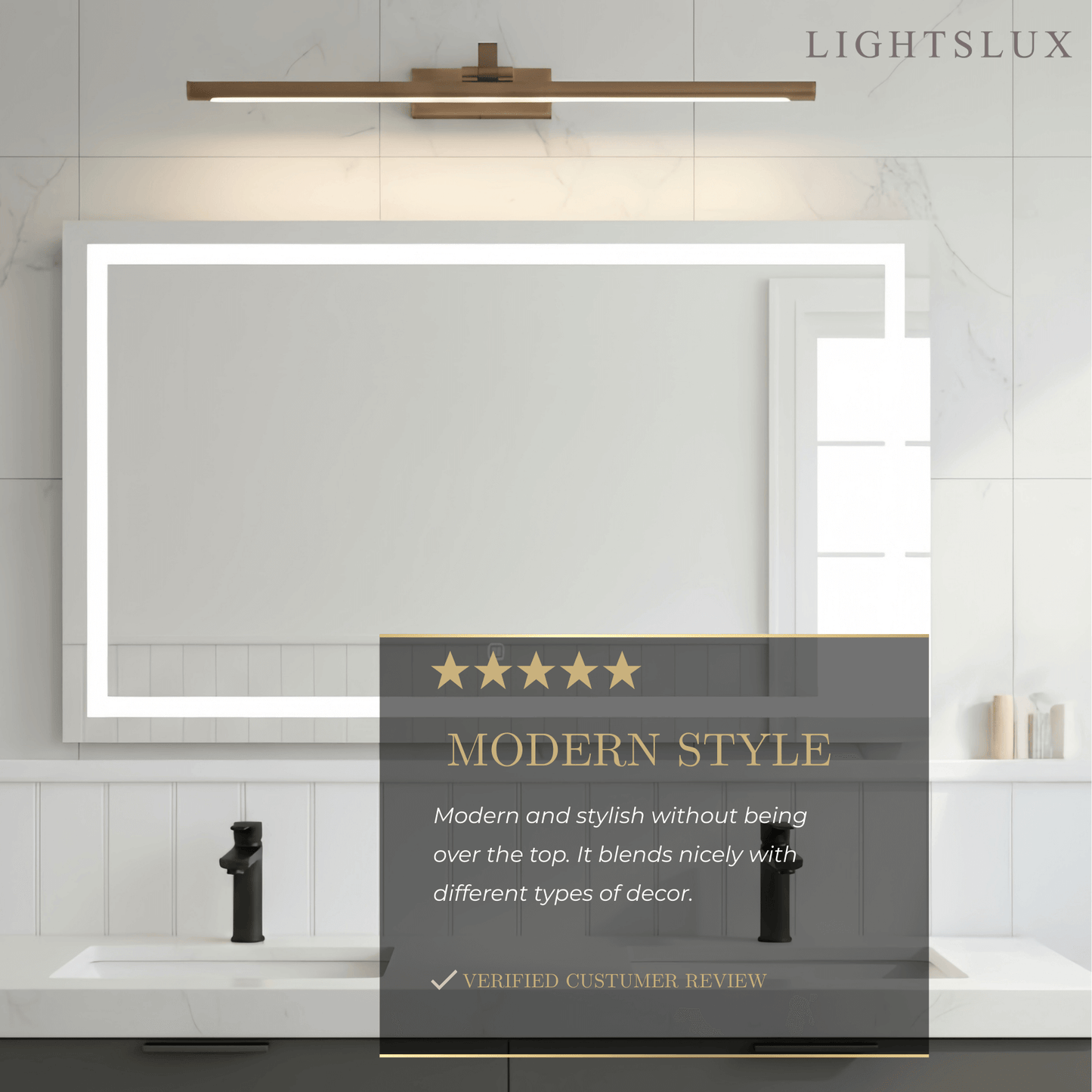 Arcato Modern Adjustable Wall Lamp — Polished Brass Integrated LED