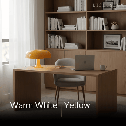 Mahara Mid-Century Modern Mushroom Table Lamp