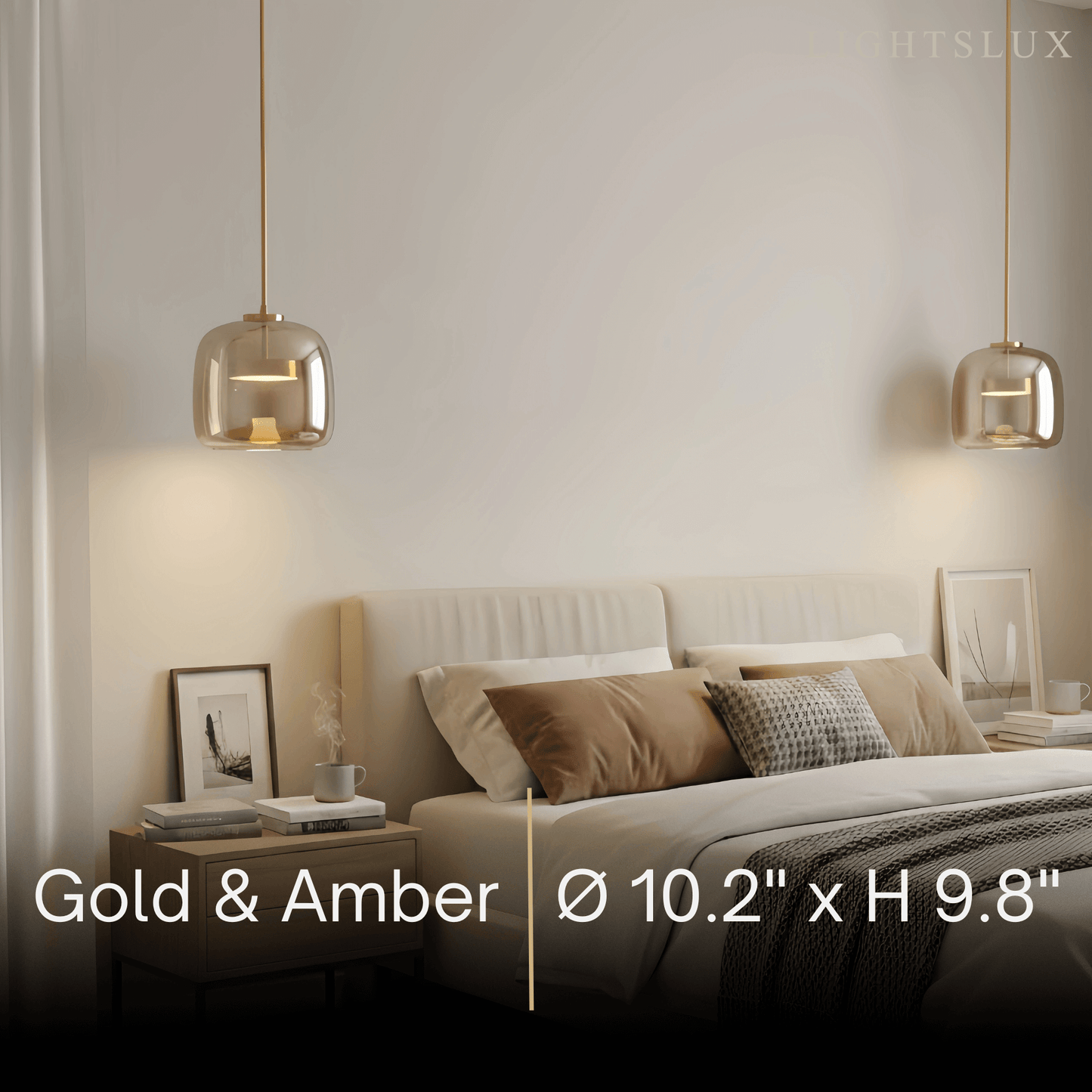 Vetro Modern Hand-Blown Pendant Lamp