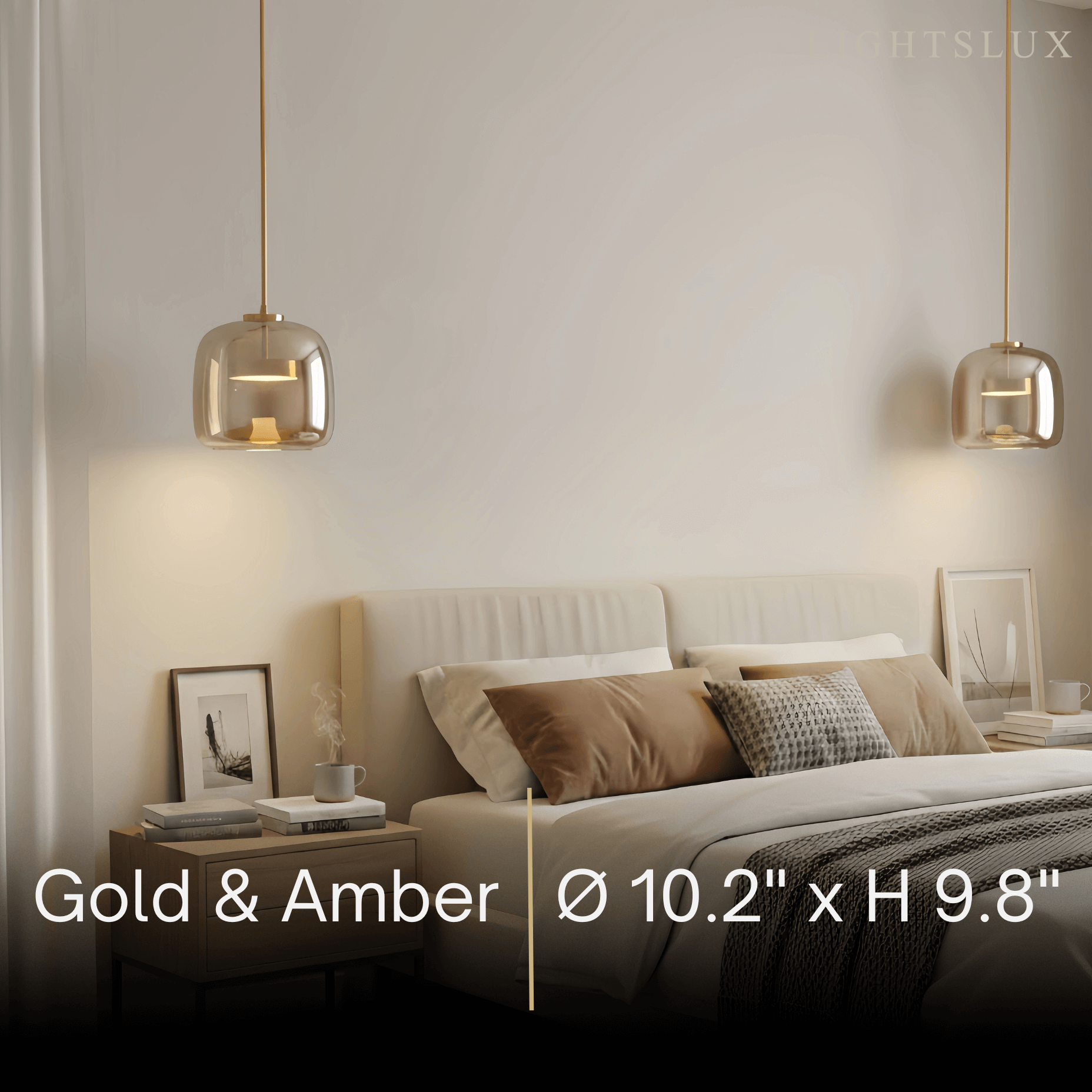Vetro Modern Hand-Blown Pendant Lamp