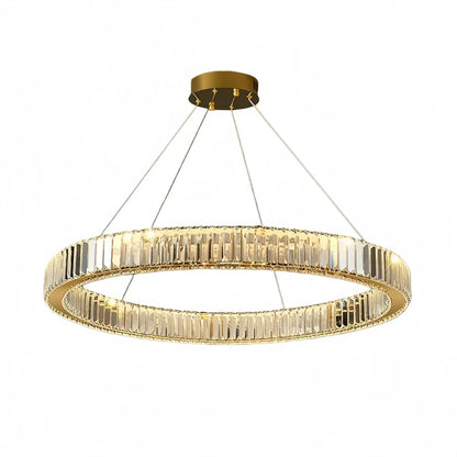 Modern Interlaced Ring Pendant Light 