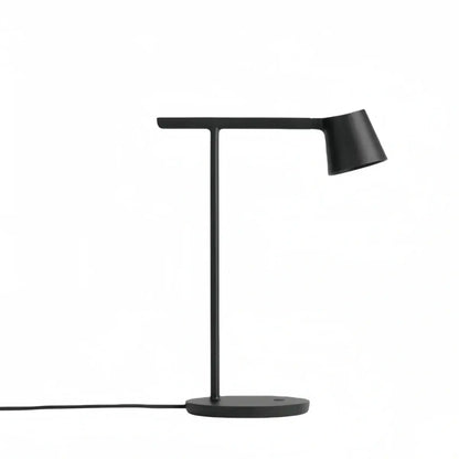 Minimalist Adjustable Table Lamp — Opal Acrylic 