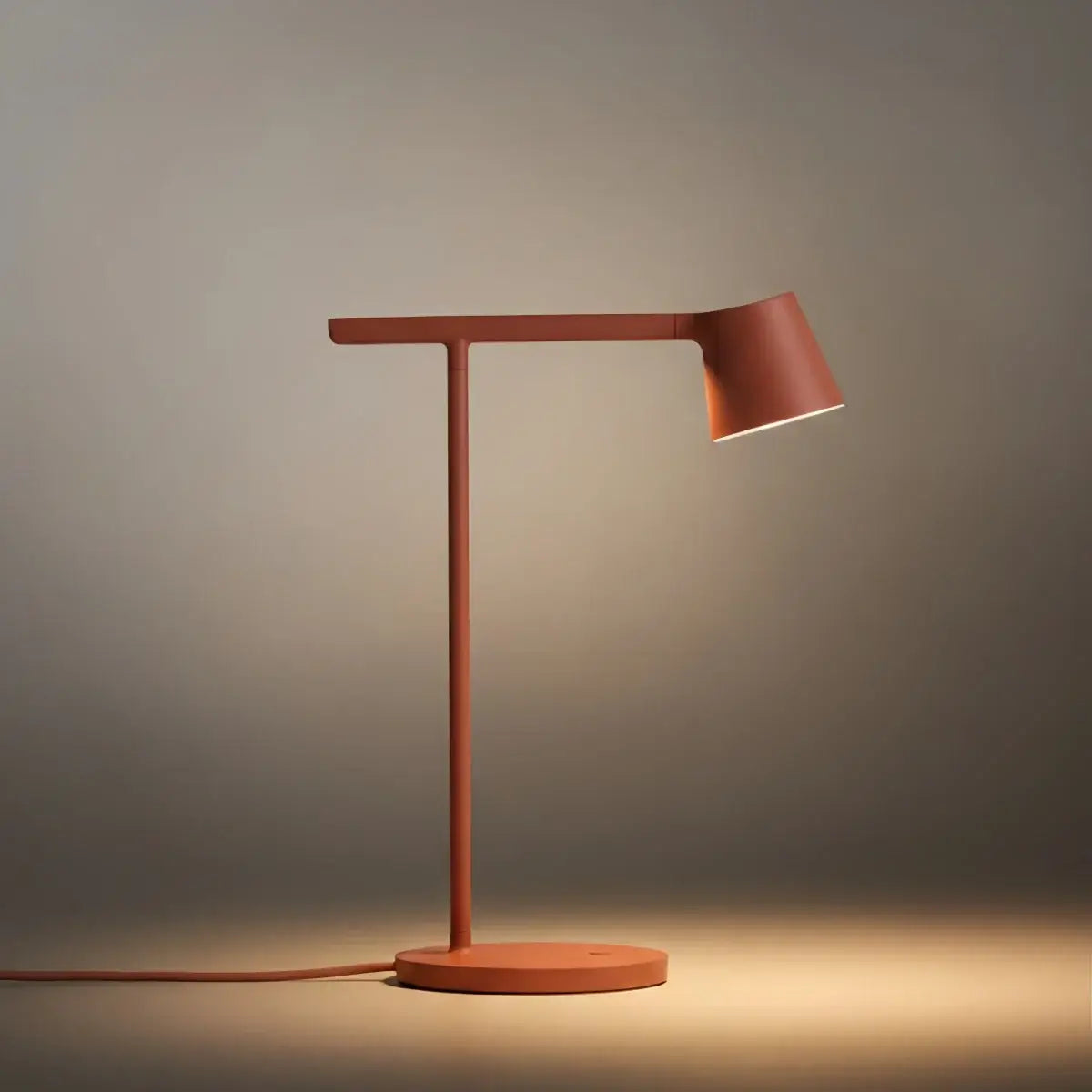 Minimalist Adjustable Table Lamp — Opal Acrylic 