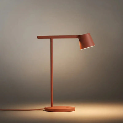 Minimalist Adjustable Table Lamp — Opal Acrylic 