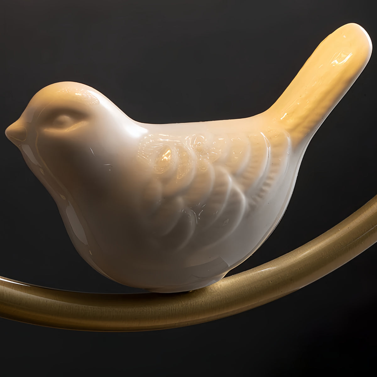 Artistic Ceramic Bird Wall Lamp