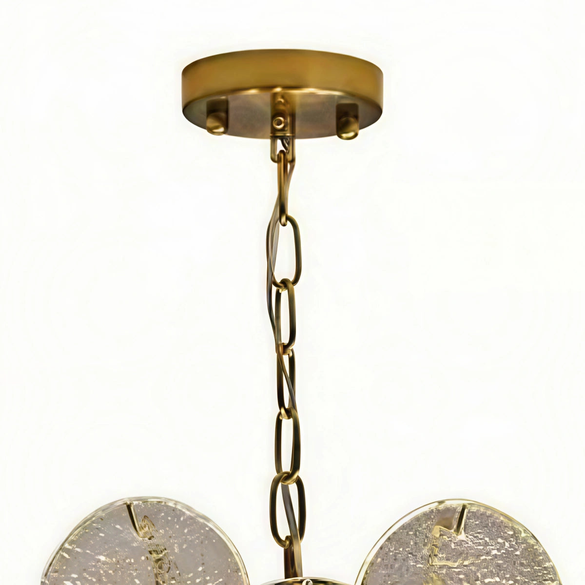 Modern Gold Chandelier