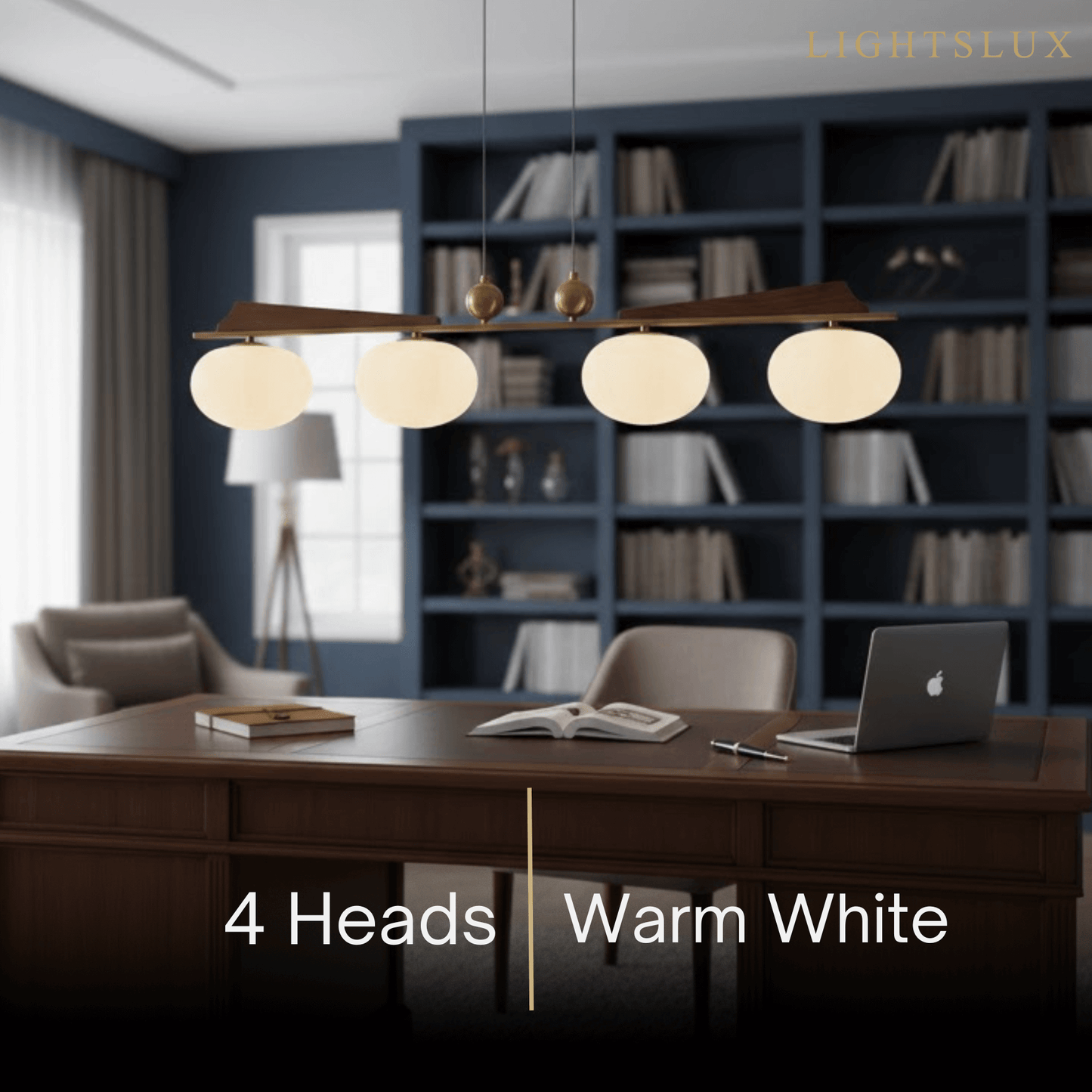 Mid-Century Modern Starburst Chandelier 