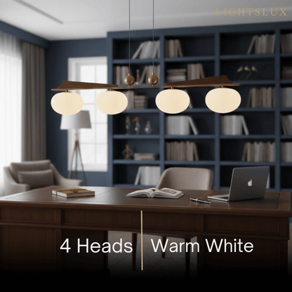 Mid-Century Modern Starburst Chandelier 