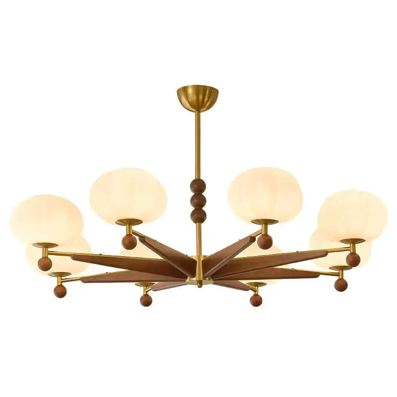 Mid-Century Modern Starburst Chandelier 