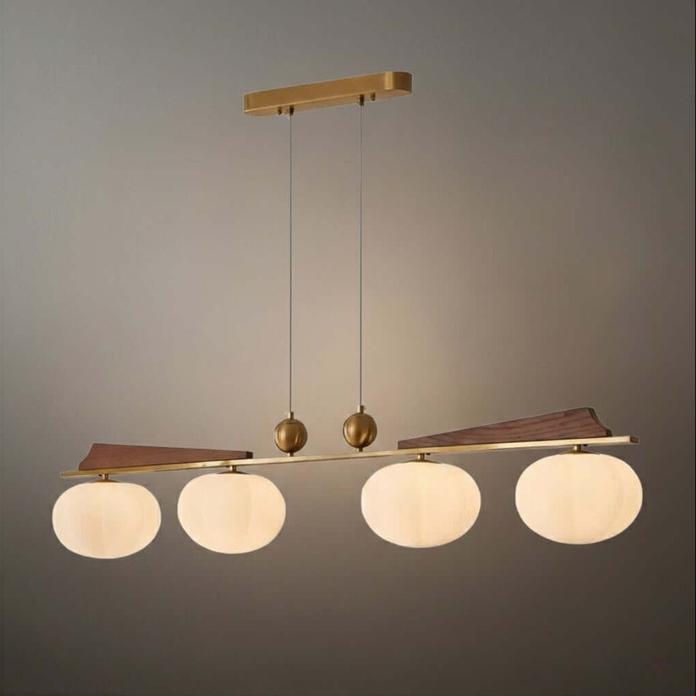 Mid-Century Modern Starburst Chandelier 