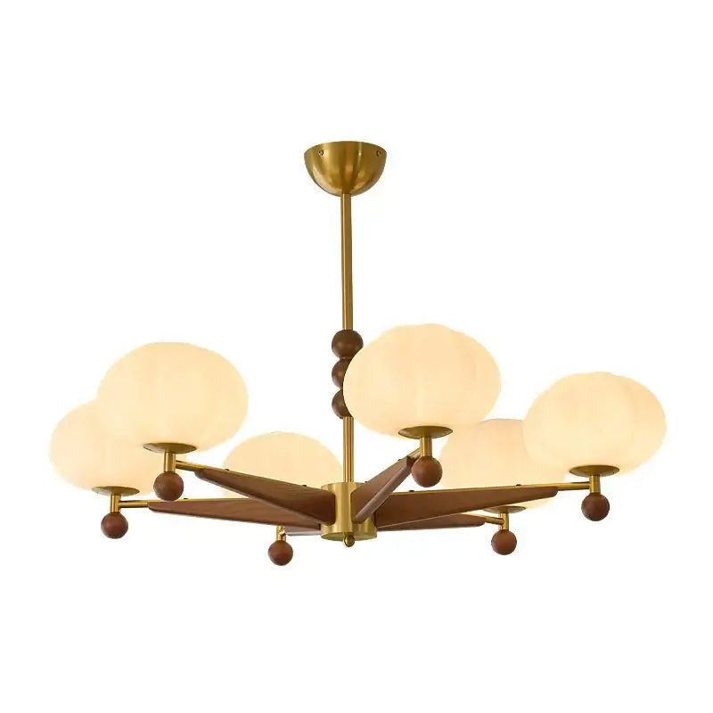 Mid-Century Modern Starburst Chandelier 