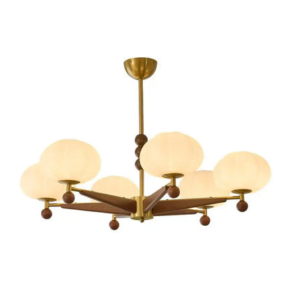Mid-Century Modern Starburst Chandelier 
