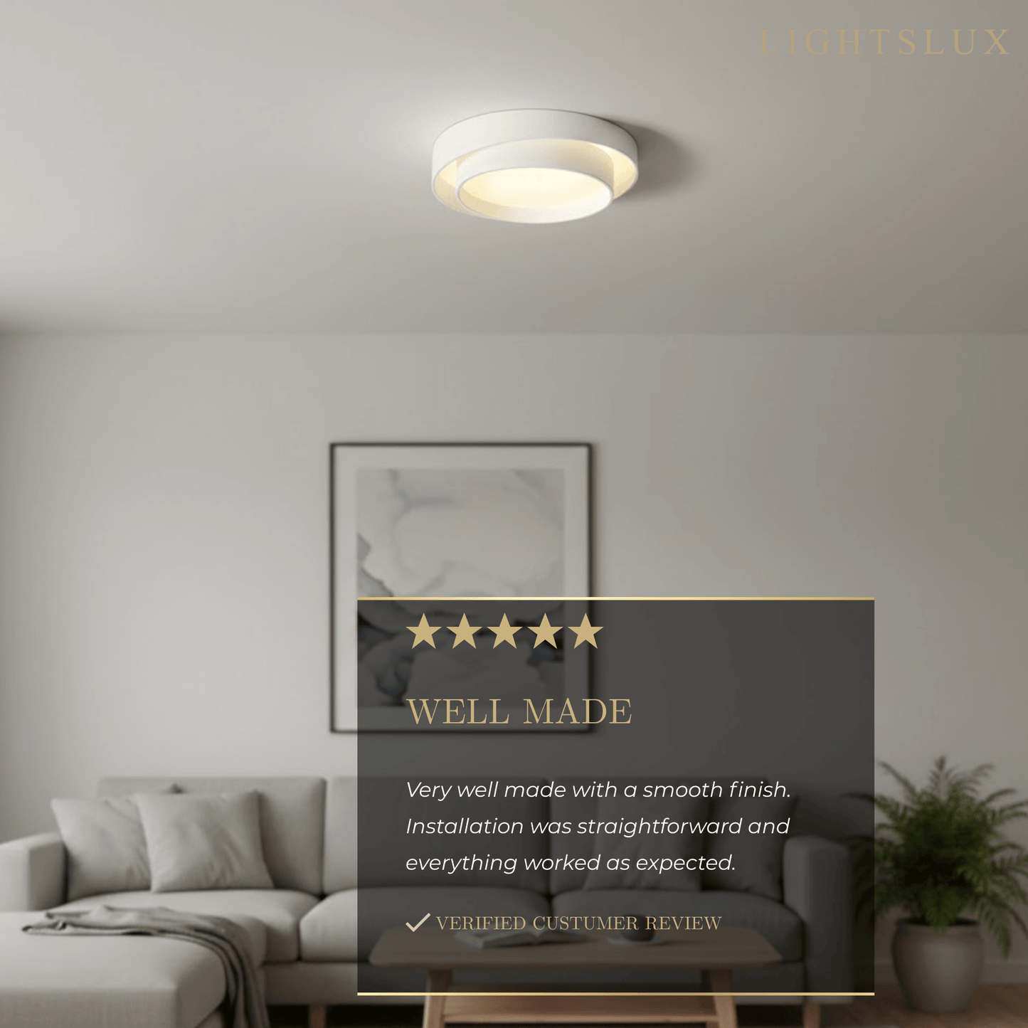 Contemporary Cylinder Ceiling Light — Matte Neutral LED for Living Room
