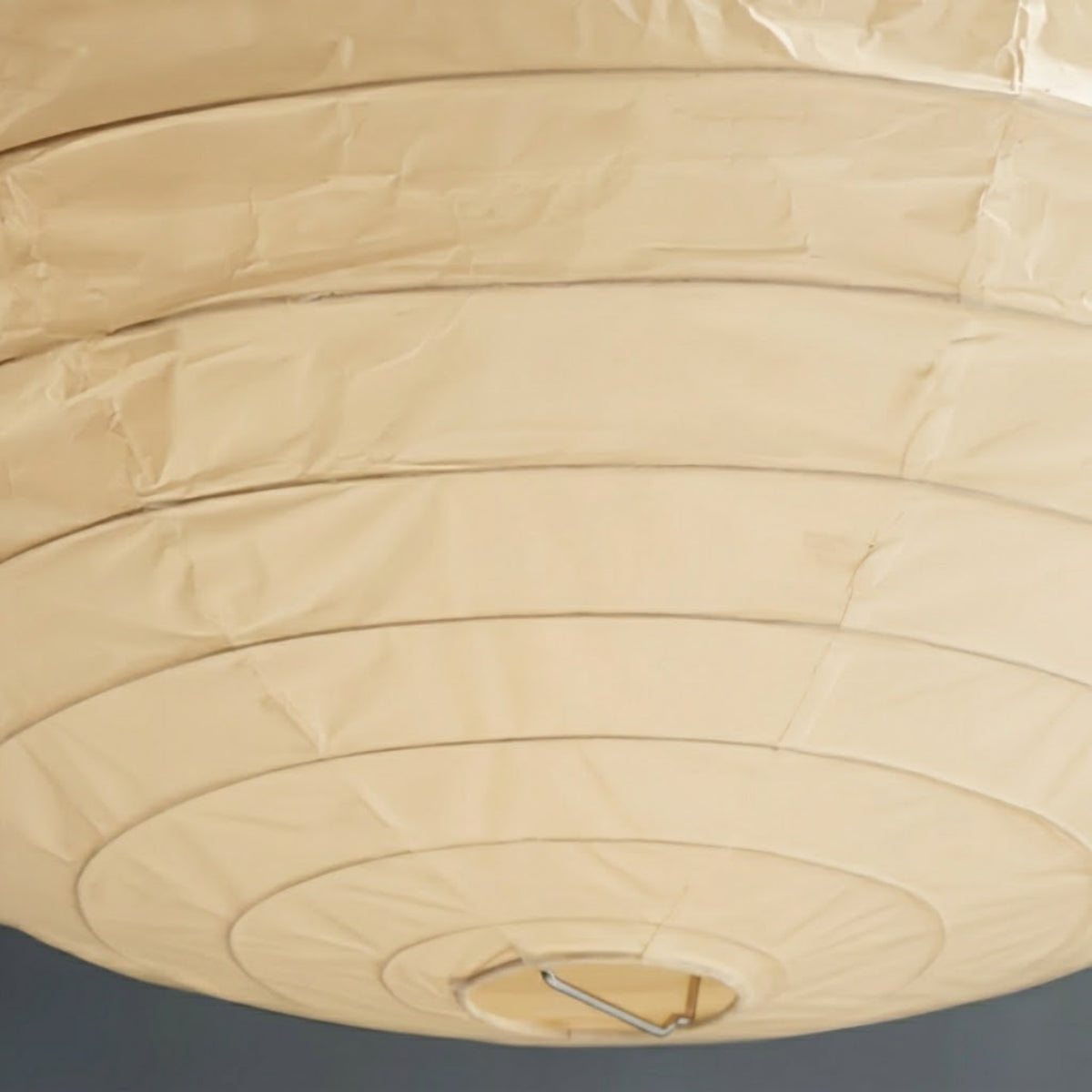 Japanese Washi Pendant Light — Mulberry Paper & Bamboo Frame