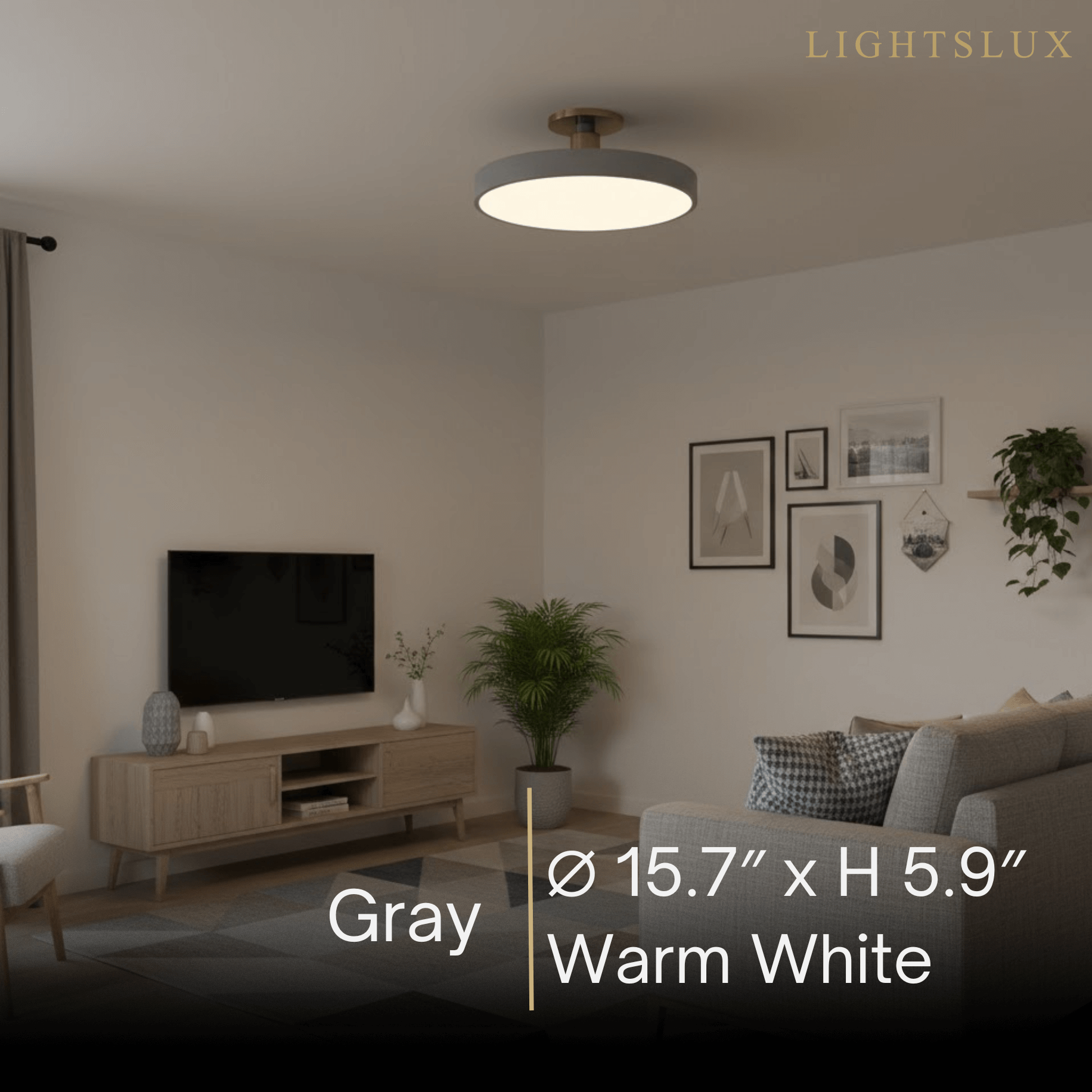 Modern Flush Mount Ceiling Light