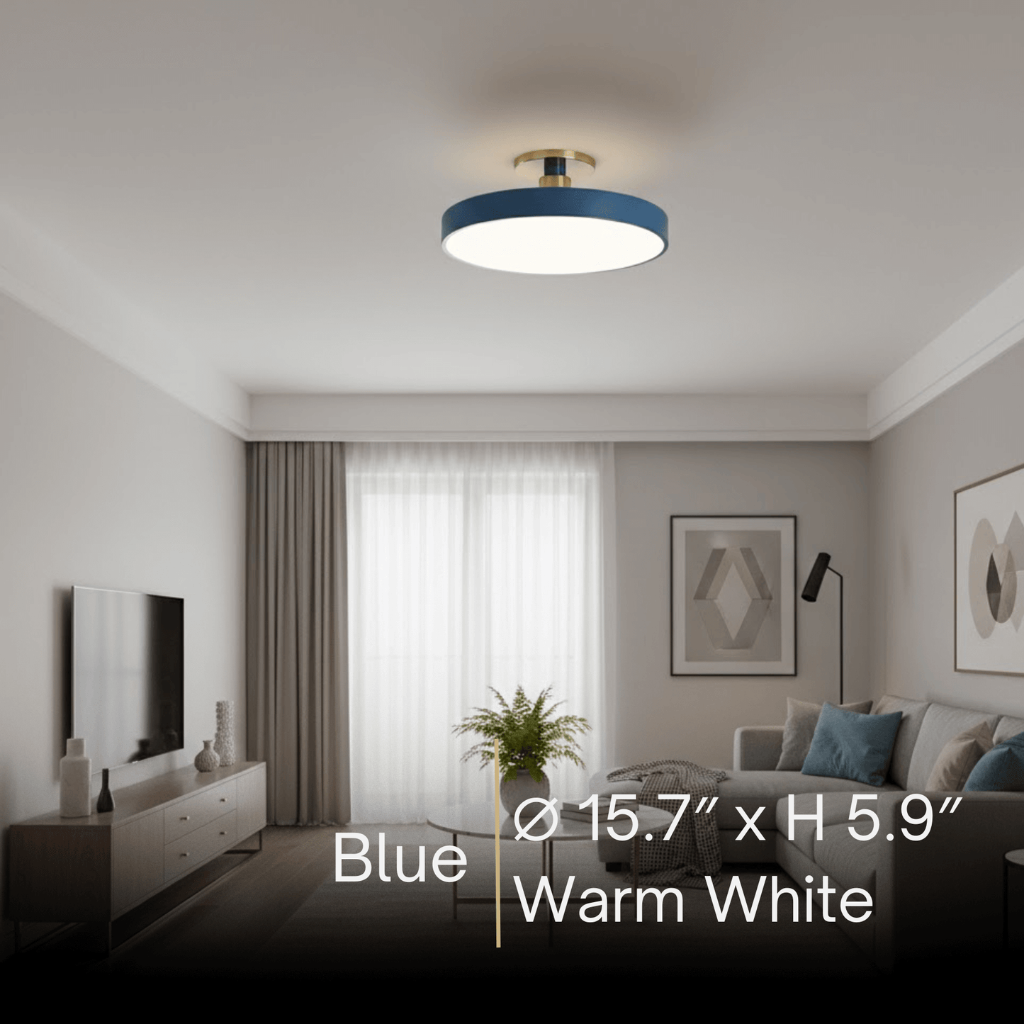 Modern Flush Mount Ceiling Light