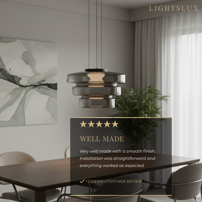 Modern Glass Pendant Light 