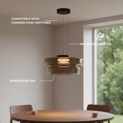 Modern Glass Pendant Light 