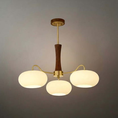 Pendant Light – Mulberry Silk White Globe Ceiling Lamp for Living Room