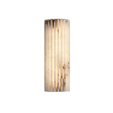 Modern Alabaster Wall Light – White Natural Stone LED Wall Lamp for Living Room