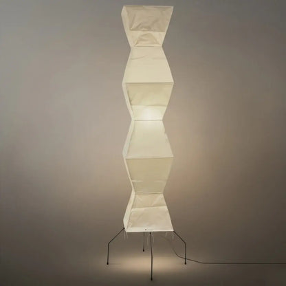Japanese Floor Lamp – Mulberry Paper Lantern Light 