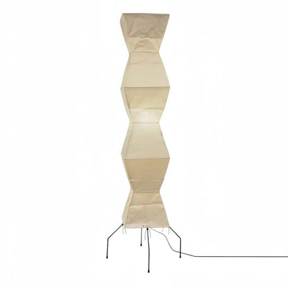Japanese Floor Lamp – Mulberry Paper Lantern Light 