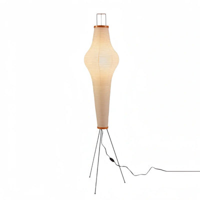 Japanese Floor Lamp – Mulberry Paper Lantern Light 