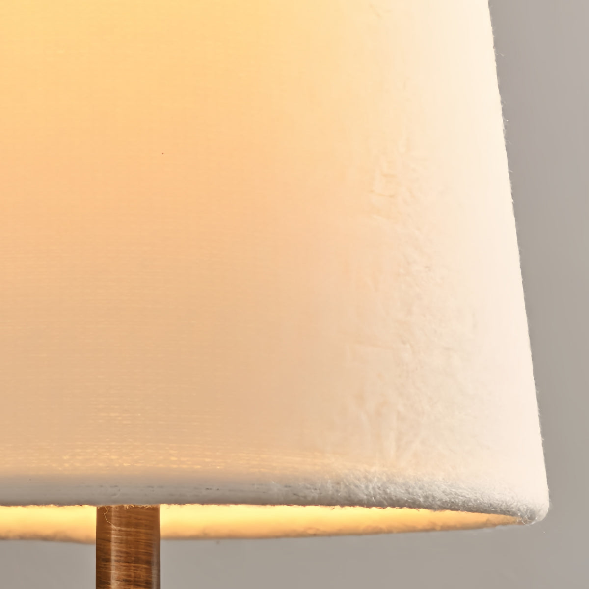 Mid-Century Wall Sconce – Fabric Shade and Wood Wall Light in Bronze for Bedroom