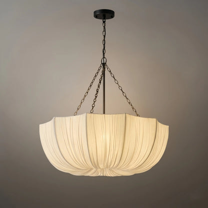 Modern Fabric Pendant Light 