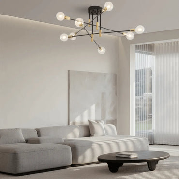 Modern Branching Chandelier