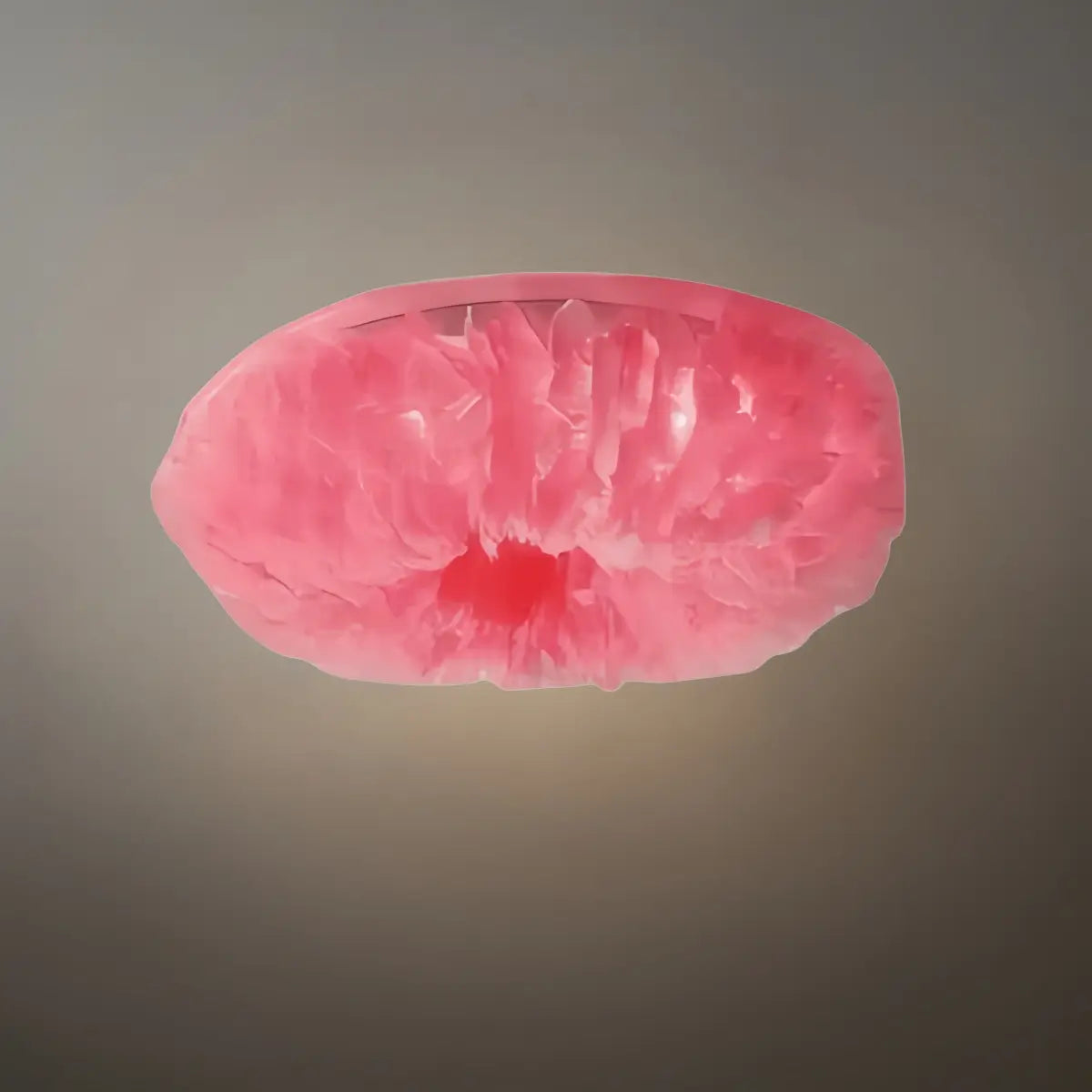 Lunara Art Deco Round Ceiling Light Art Feather