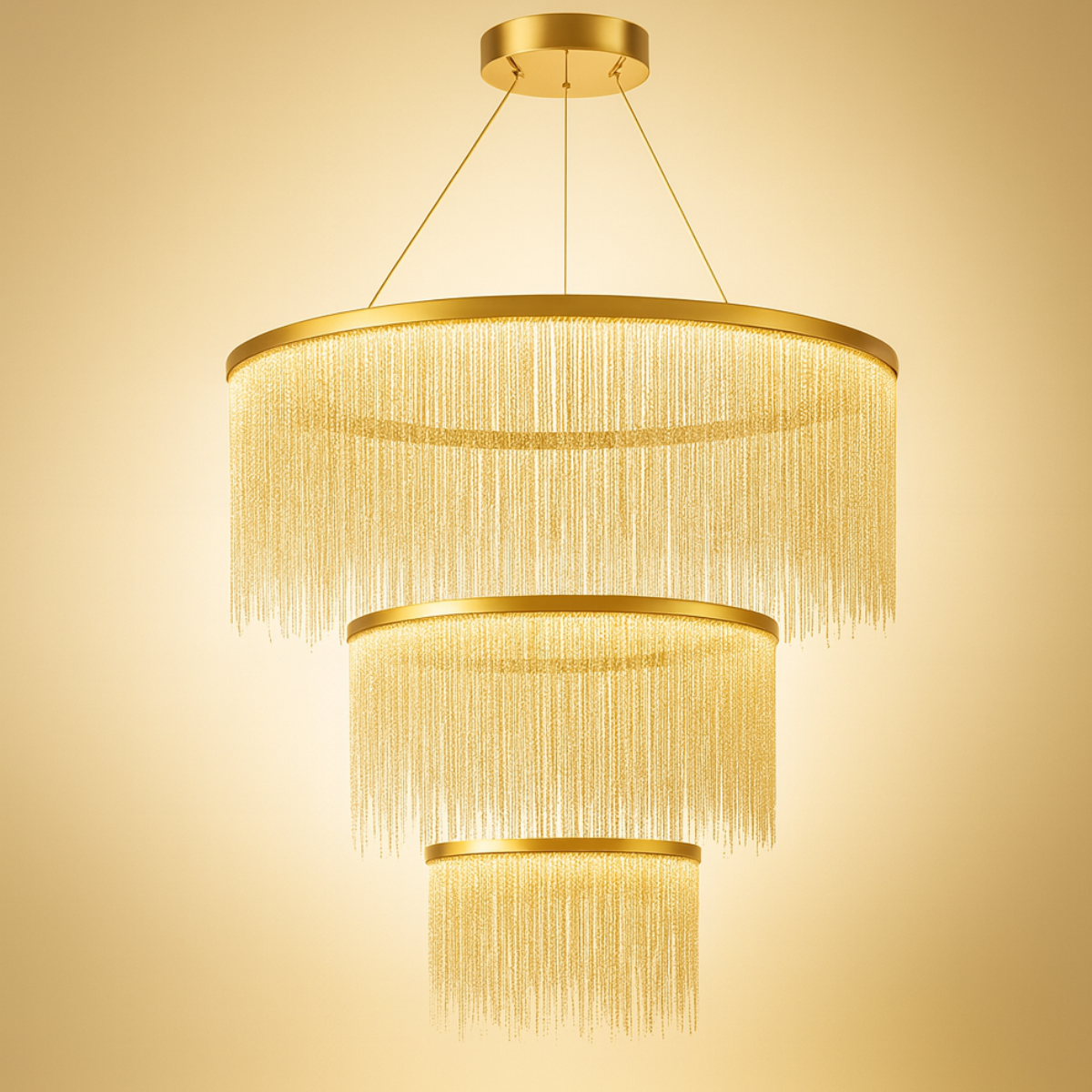 Velora Royal Pendant Light –Gold/Silver/Rose Gold Metal Finish for Living Room