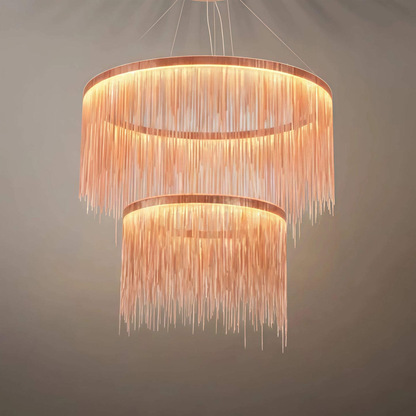 Pendant Light –Gold/Silver/Rose Gold Metal Finish for Living Room