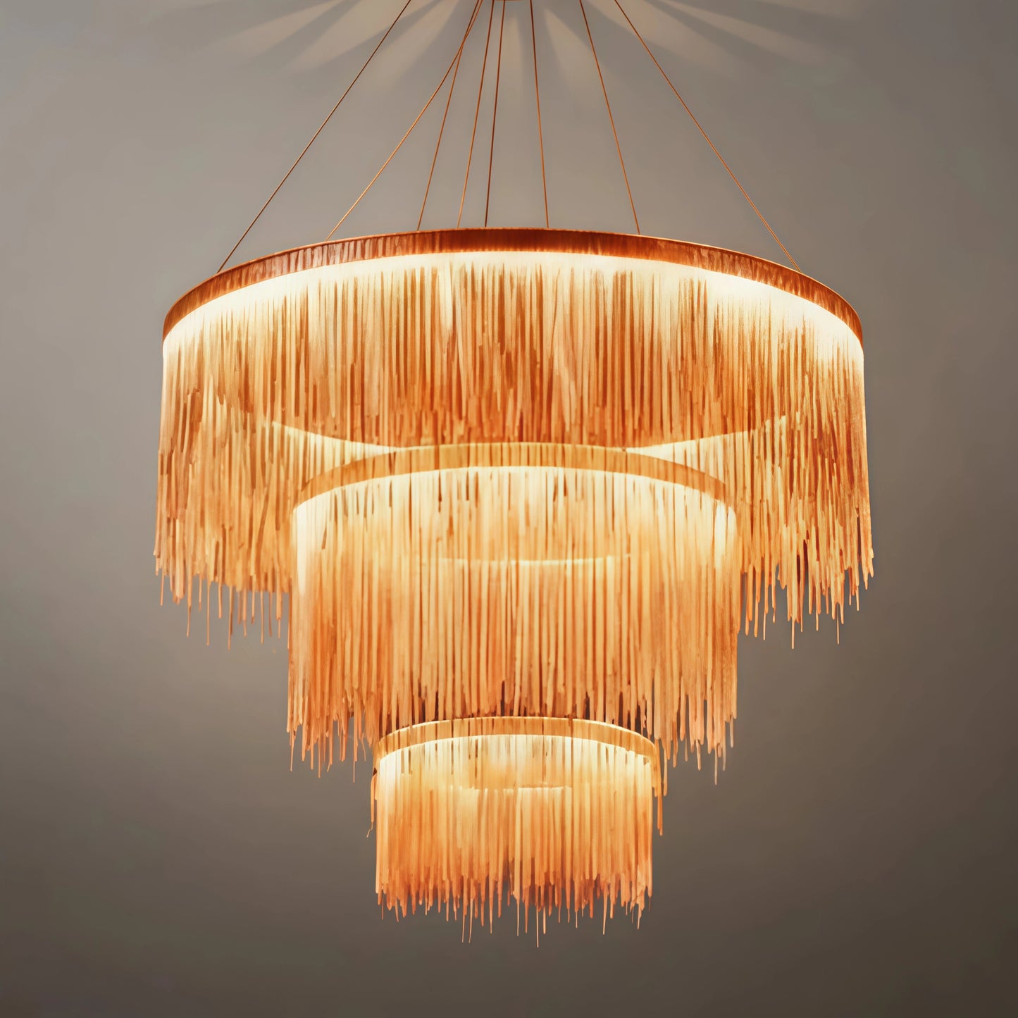 Pendant Light –Gold/Silver/Rose Gold Metal Finish for Living Room