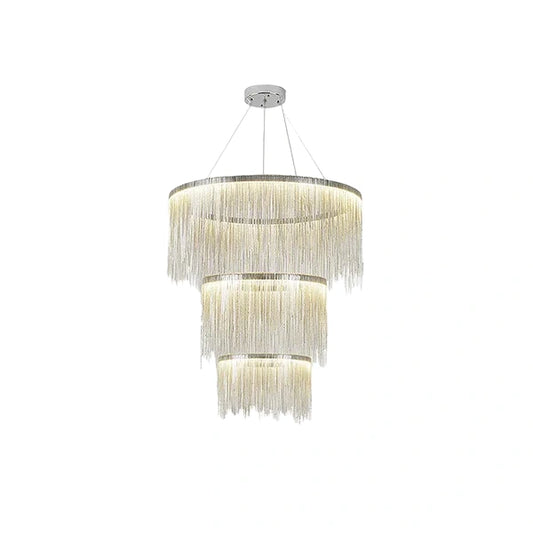 Velora Royal Pendant Light –Gold/Silver/Rose Gold Metal Finish for Living Room
