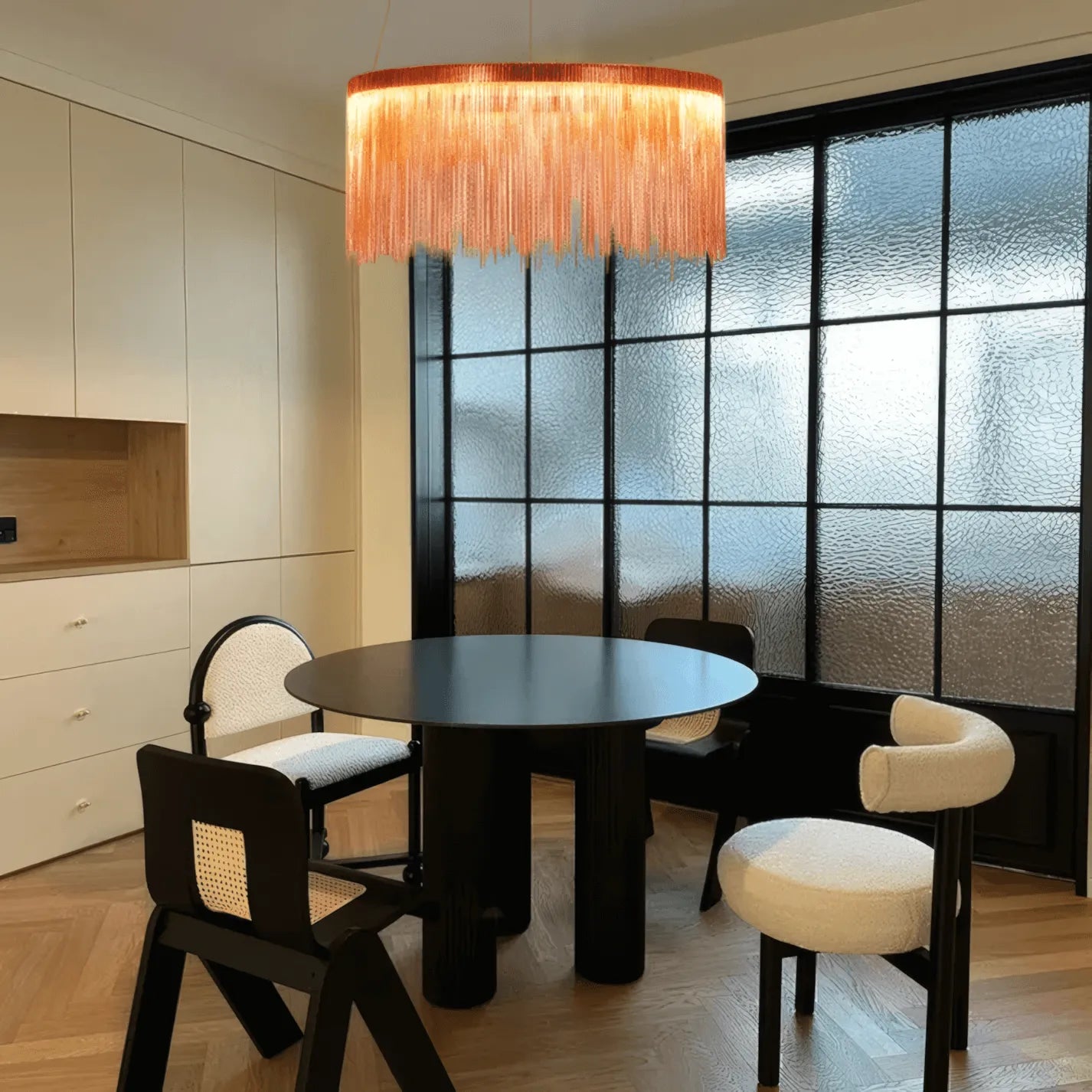 Pendant Light –Gold/Silver/Rose Gold Metal Finish for Living Room