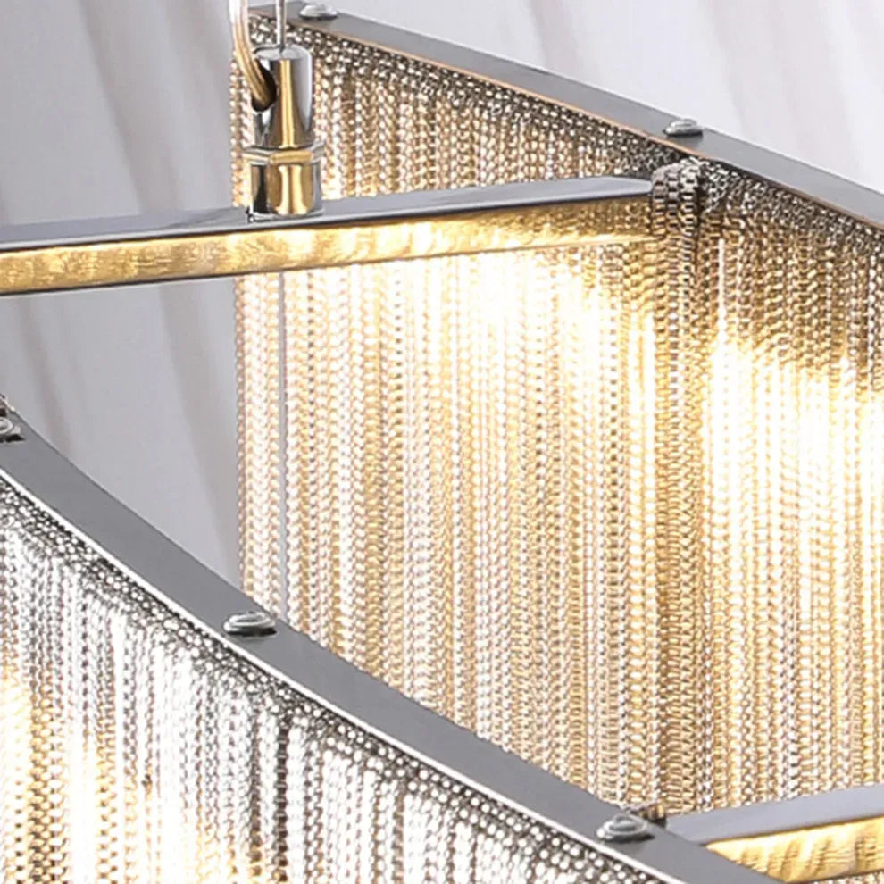 Pendant Light –Gold/Silver/Rose Gold Metal Finish for Living Room